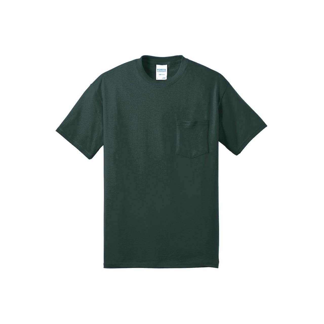 Port & Company® Core Blend Pocket Adult Tall Tee